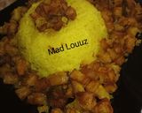 صورة لخطوة 2 من وصفة ارز مع بطاطا مقلية بالصلصة ولا أروع 🥘🥘🥘