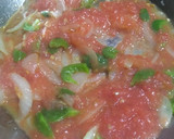 Foto del paso 4 de la receta: Queso en salsa 😊🍅🌶️