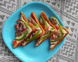 A picture of step 10 of Bread pizza.