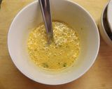 Foto del paso 1 de la receta: Tortillita sencilla y saludable de "bigoli"