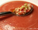 Foto del paso 5 de la receta Gazpacho tipo andaluz con toque Urrutia