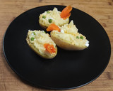 Foto del paso 11 de la receta: Patatas asadas rellenas de carne picada. 🥔🐮