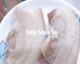 Hình bước làm 1 của món Phở Cuốn Thịt Heo