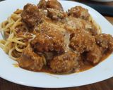 Foto del paso 9 de la receta: Fideos con Albóndigas 🧆