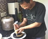 Foto langkah ke 5 dari resep Vegan Banana Chocolate Cake (Steamed).