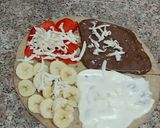 A picture of step 3 of Viral Tortilla wrap in my style.
