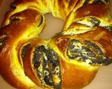 Könnyű mákos kalácskoszorú recept fázis 7 fotója