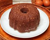 Foto langkah ke 6 dari resep Bolu Kukus Pisang Coklat No Mixer.