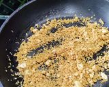A picture of step 2 of Daliya Ladoos.