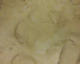 A picture of step 1 of Pizza parantha.