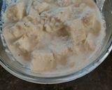 A picture of step 2 of Steam paneer.