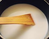 A picture of step 1 of Moong Dal Halwa.