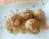 Foto del paso 9 de la receta: Albóndigas de ternera y berenjena con salsa de hinojo