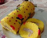 Foto langkah ke 9 dari resep 60. Judul : Jelita Swiss Roll Cake.