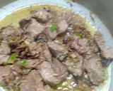 A picture of step 4 of Beef yakhni pulao.