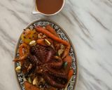 Une image de l'étape 8 de 🦑Couscous au 🦞🐙Poulpe 🇩🇿.