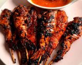 Foto langkah ke 4 dari resep Sate Udang Bakar Madu.