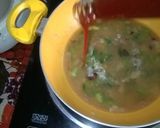 A picture of step 3 of Macroni In Tomato Sauce.
