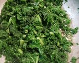 A picture of step 1 of Kale Stew.