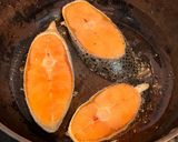 簡易素煎鮭魚排的食譜步驟5照片