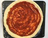 A picture of step 4 of Homemade Braai (BBQ) Pizza.