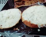 A picture of step 4 of Shami kabab Burger.