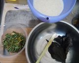 Foto langkah ke 2 dari resep Nasi Daun Jeruk #Rice Cooker.