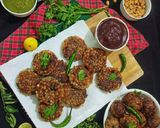A picture of step 8 of Falhari Sabudana Vada / Sago Balls Vada.