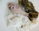 Foto langkah ke 2 dari resep Sayur Asin Ayam Kampung.