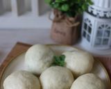 Foto langkah ke 5 dari resep Bakpao Cream Pandan Coklat.