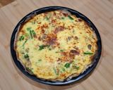 Foto del paso 10 de la receta: Quiche de Gambas, Ajetes y Espárragos Fit X