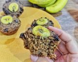 Foto langkah ke 9 dari resep Gluten Free Banana Choco Muffin Oat.