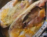 A picture of step 1 of Shorshe Ilish (Hilsa in mustard gravy).