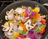 A picture of step 2 of Teriyaki Pork Stir Fry.