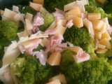 Brócoli con salsa blanca
