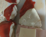 Foto del paso 4 de la receta: Piquillo rellenos de pechuga de pollo con jamón dulce y queso
