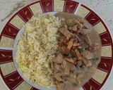 Gombás sertéstokány recept fázis 8 fotója