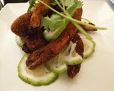 A picture of step 9 of Dynamite Prawns.