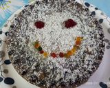 A picture of step 10 of Tutty fruity Cake.