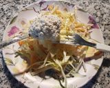 Foto del paso 3 de la receta: Ensalada de repollo zanahoria y manzana