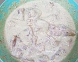 A picture of step 1 of Dahi wala chicken.