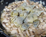 Foto del paso 4 de la receta: Pastel de champiñones y alcachofas en airfryer