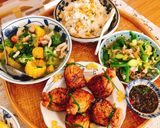 Hình bước làm 6 của món Đậu hủ bao bố “Canh rau củ “