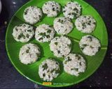A picture of step 4 of Falhari Sabudana Vada / Sago Balls Vada.