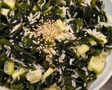 Foto del paso 6 de la receta: Ensalada de Algas Wakame con Arroz y Pepino