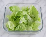 Foto langkah ke 1 dari resep Tumis Tahu Pedas Okra & Lettuce.