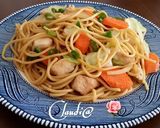 Foto del paso 8 de la receta: Chow mein de camarones🌹