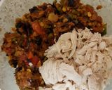 A picture of step 18 of My Large taco wraps chicken, chilli, +Veg.
