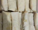 Foto langkah ke 4 dari resep Lumpia Sayuran Telur.