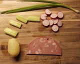 Une image de l'étape 4 de Soupe Froide aux Crudités - Okroshka.